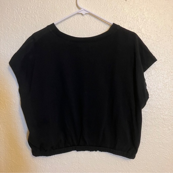 Madewell Black Short Sleeve Top Size XL - Picture 2 of 5